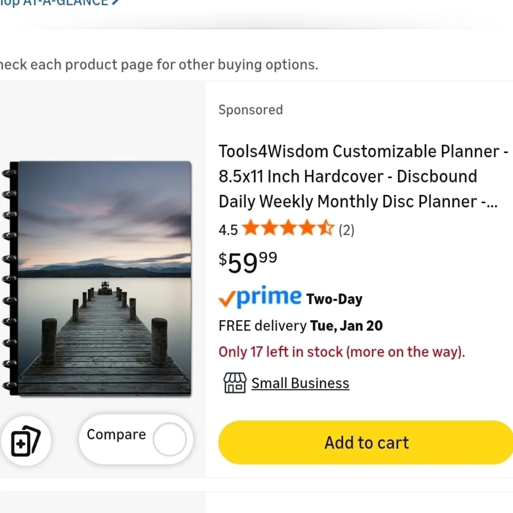 Scenic Dock Home Office Calendar(new)